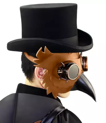 Steampunk-Maske Eule – 3/8