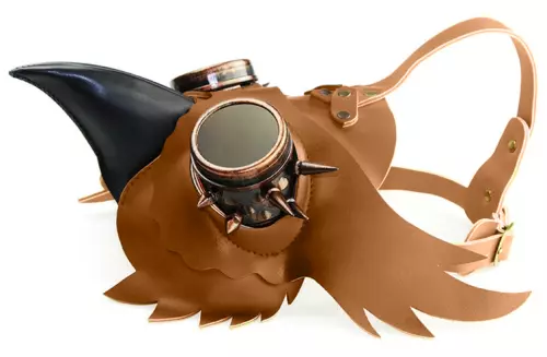 Steampunk-Maske Eule – 7/8