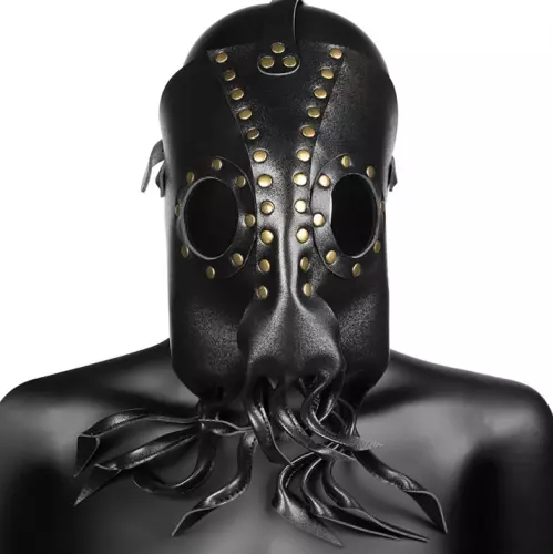 Oktopus-Maske Schwarz – 2/7