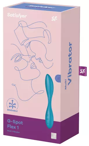 Vibrator G-Punkt Flex 1 Satisfyer 20cm Türkis – 2/6