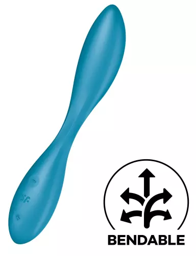 Vibrator G-Punkt Flex 1 Satisfyer 20cm Türkis – 6/6