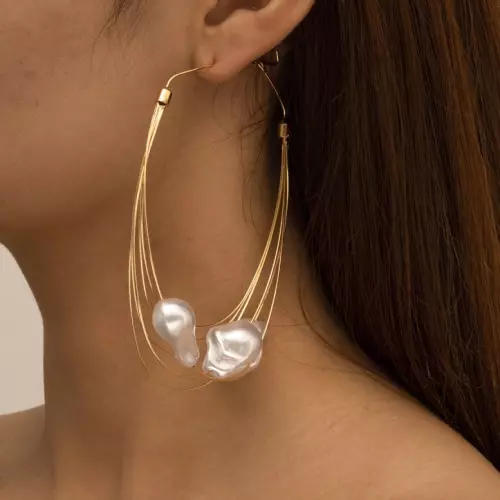 Ohrringe Gold Ear 10cm – 2/2