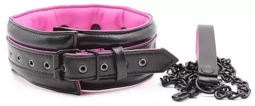 Halsband Leine Rosa – 1/9