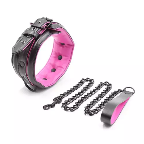 Halsband Leine Rosa – 3/9