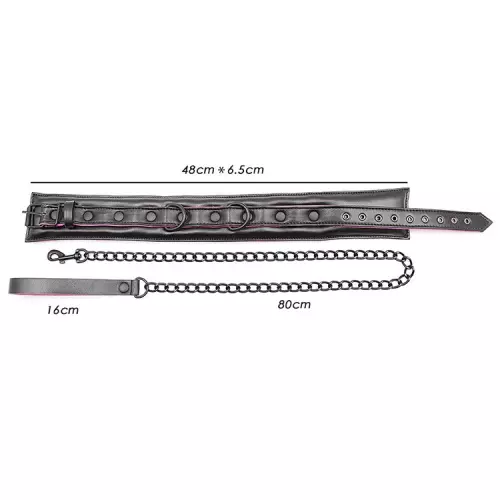 Halsband Leine Rosa – 4/9