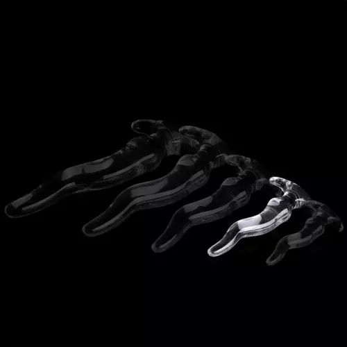 Transparenter Butt Plug Lieps M 18 x 4cm – 5/5
