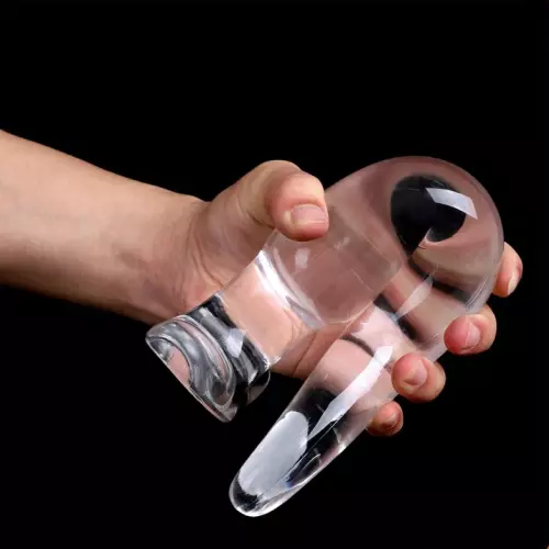 Transparenter Butt Plug Lieps L 22 x 5cm – 6/7