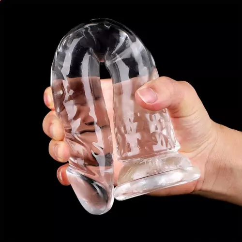 Dildo transparent No Ball XL 22 x 4,5cm – 5/5