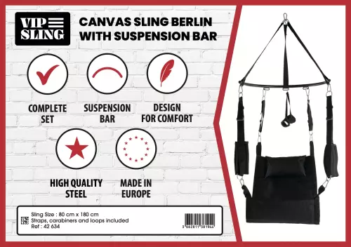 Komplettset Stoff-Sling Berlin mit Stange – 3/3