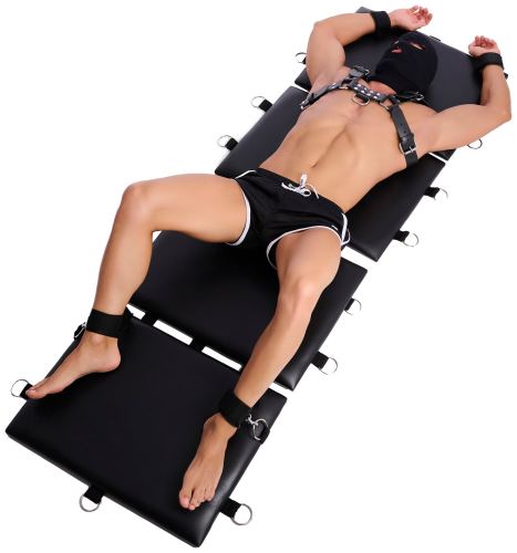 Transportable BDSM mattress 4 panels 12 accessories
