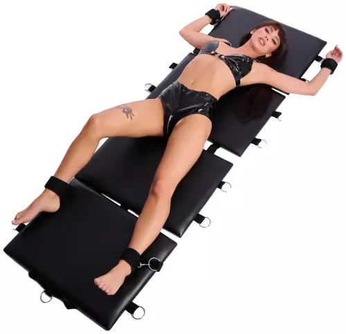 Tragbare BDSM-Matte 4 Klappen 12 Zubehörteile – 3/8