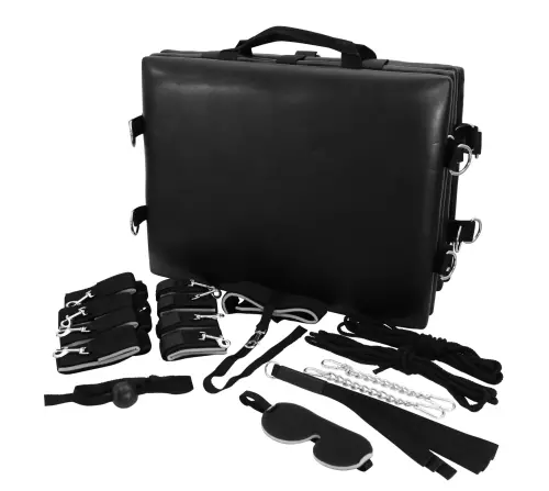 Tragbare BDSM-Matte 4 Klappen 12 Zubehörteile – 4/8