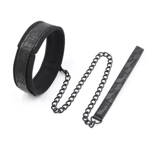 Halsband und Leine mit Klettverschluss – 6/8