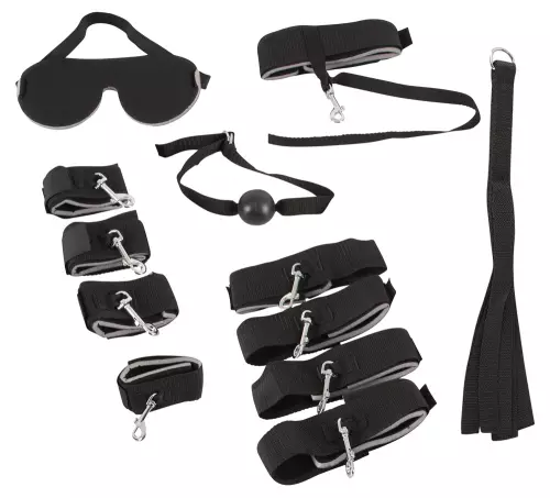 Tragbare BDSM-Matte 2 Klappen 8 Zubehörteile – 4/6