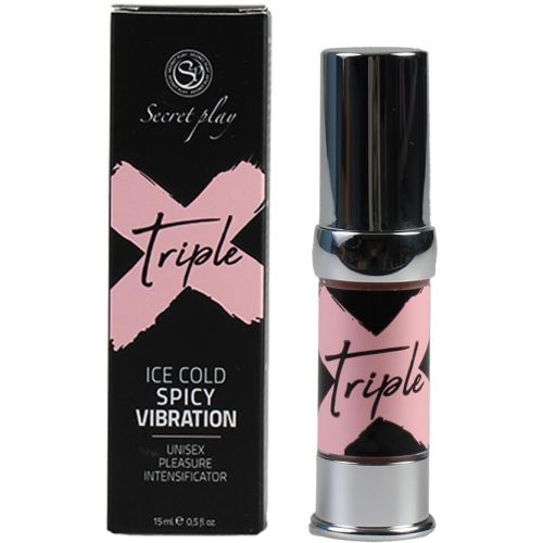Heating and vibrating gel Triple X 15ml