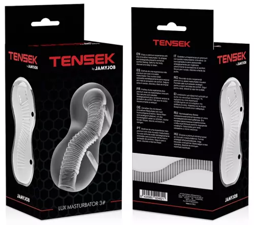 Flexibele masturbator Tensek N3 - 15cm – 2/5