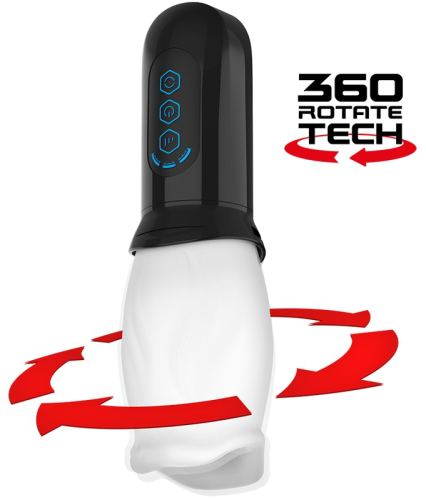 Rotatieve masturbator 360 Spinjob 3 snelheden