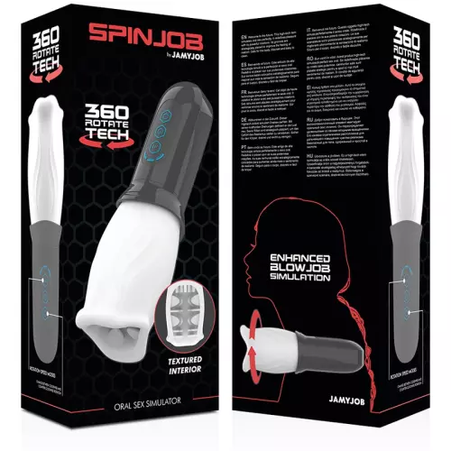 Rotatieve masturbator 360 Spinjob 3 snelheden – 9/9