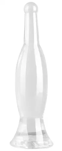 Butt plug transparent Bottle S 18 x 4.5cm – 2/4