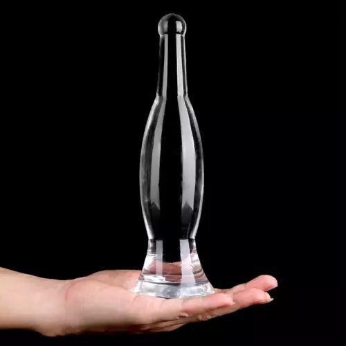Butt plug transparent Bottle S 18 x 4.5cm – 4/4
