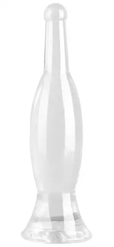 Butt plug transparent Bottle M 22 x 5.5cm – 2/4