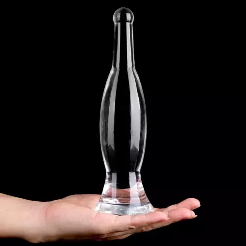 Butt plug transparent Bottle M 22 x 5.5cm – 4/4