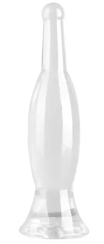 Butt plug transparent Bottle L 26 x 6.5cm – 2/4