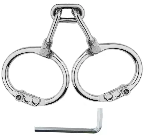 Metall-Handschellen Third Strict – 1/7