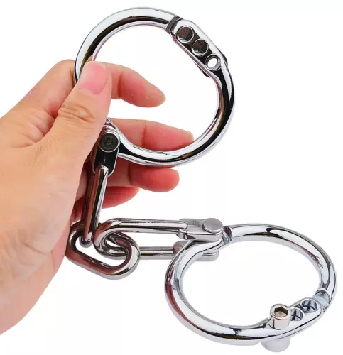Metall-Handschellen Third Strict – 2/7