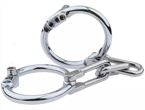 Metall-Handschellen Third Strict – 3/7