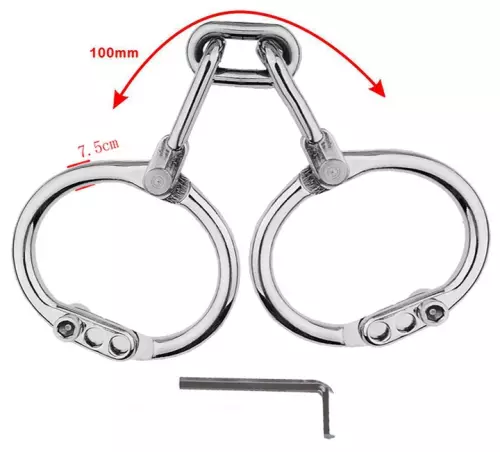 Metall-Handschellen Third Strict – 4/7