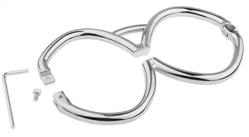 Metall-Handschellen Hex 15cm – 2/7