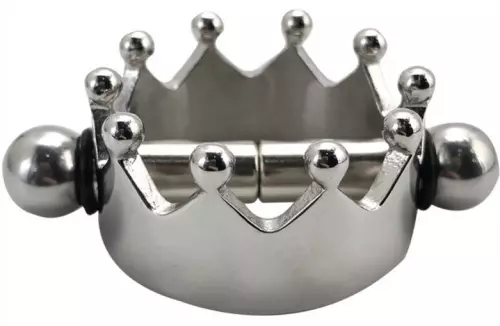 Nippelklemmen aus Metall Crown 27mm – 3/4