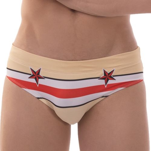 Badeslip DADDY Barcode Berlin