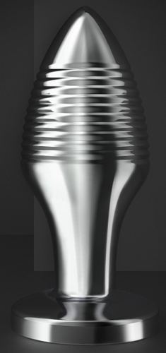Vibrierbarer Plug mit Fernbedienung Alu Stry 6,5 x 2,9cm
