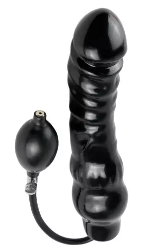 Inflatable Dildo 20 x 6.5 cm Black – 2/3