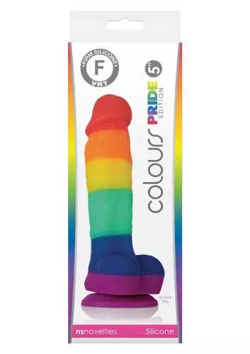 Regenbogen Dildo 13 x 3,5 cm – 2/7