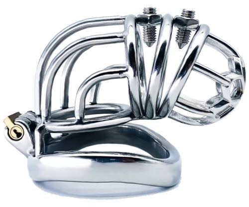 Metal Chastity Cage Foldy 12 x 3.5cm