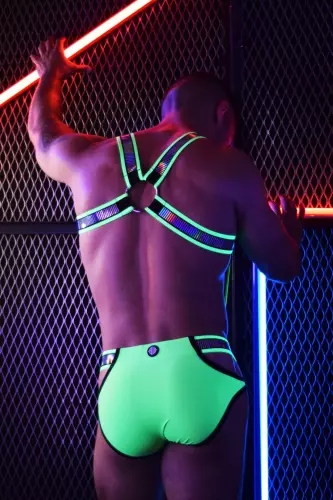 Harness Reflector Neon Grün – 10/10