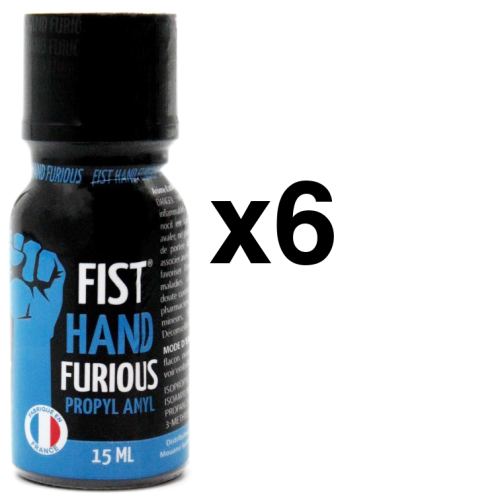 FIST HAND FURIOUS Propyl Amyl 15ml x6