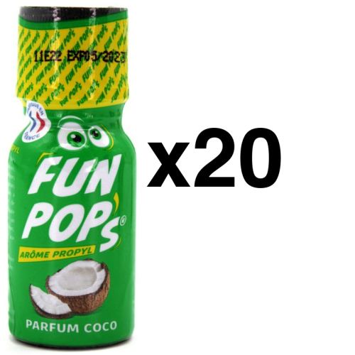 FUN POP'S Propyle Coconut Scent 15ml x20
