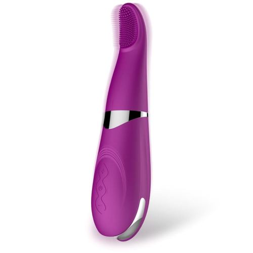 Tongue Vibrator Clitoris Stimulator 19cm Purple
