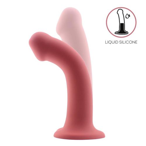 Bouncy L Silicone Dildo 17 x 4cm