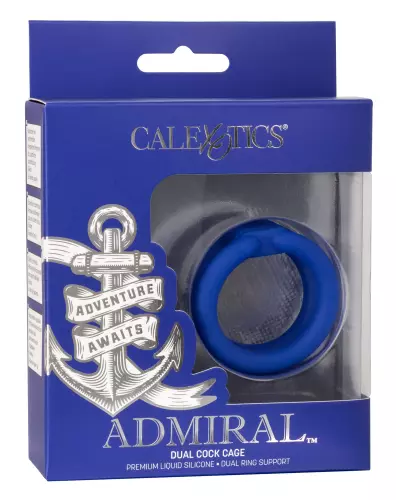 Doppel-Cockring Dual Cock Cage Admiral 32mm – 2/12