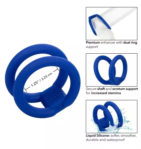 Doppel-Cockring Dual Cock Cage Admiral 32mm – 4/12