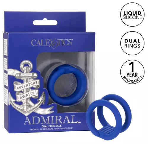 Doppel-Cockring Dual Cock Cage Admiral 32mm – 5/12