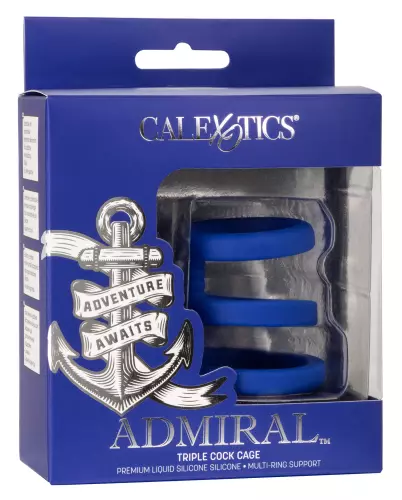 Dreifach-Cockring Triple Cock Cage Admiral 32-37mm – 2/12