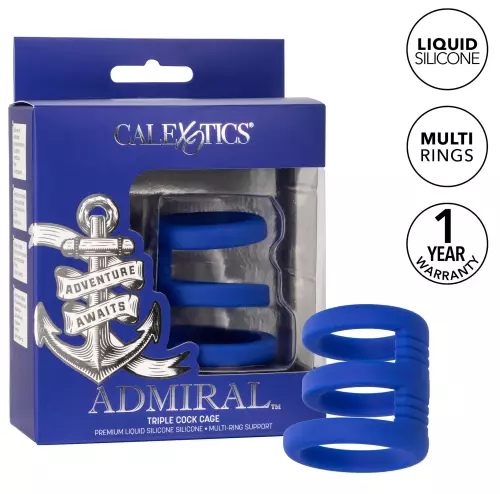 Dreifach-Cockring Triple Cock Cage Admiral 32-37mm – 5/12