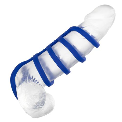 Admiral Xtreme Cage Penis Sheath 5 Cockrings 9cm