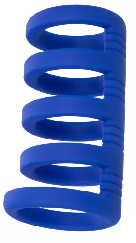 Penismanschette 5 Cockrings Xtreme Cage Admiral 9cm – 3/12